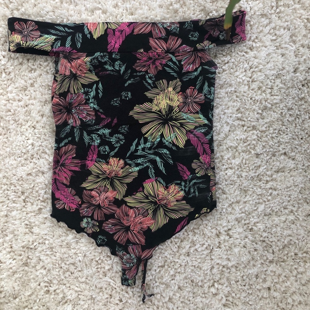 Free people floral body suit